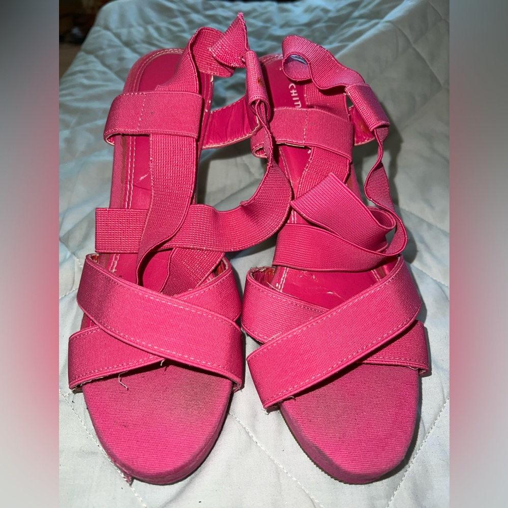Chinese Laundry Strapy Wedges